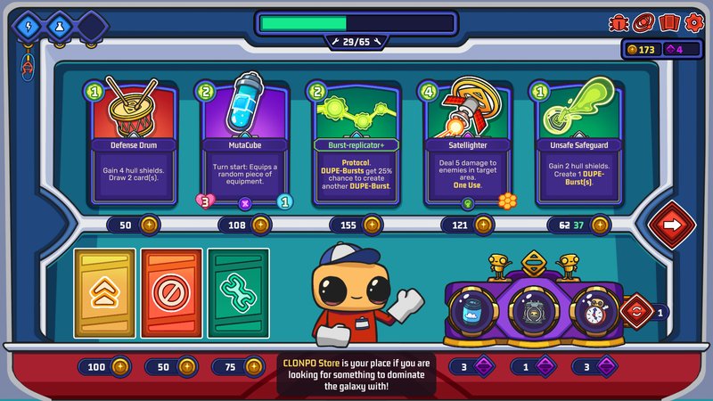 Merchant interface
