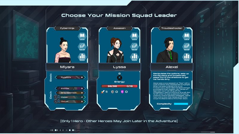 Character Selection Screen